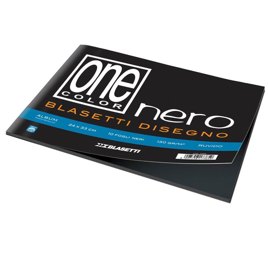 Album da disegno fogli neri BLASETTI