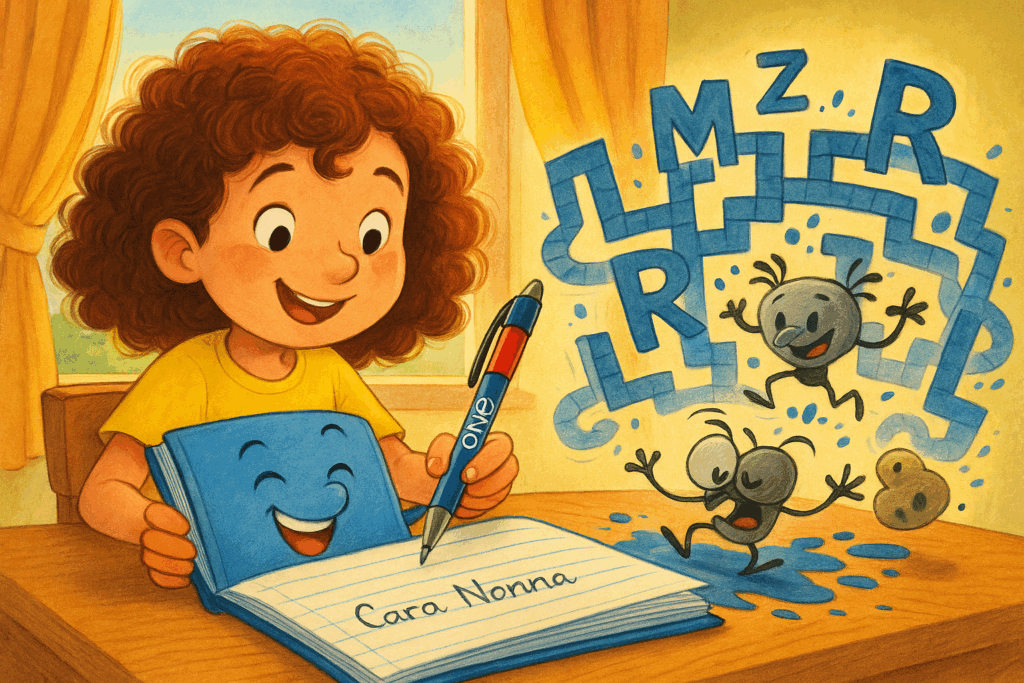 Camilla e la lettera colorata