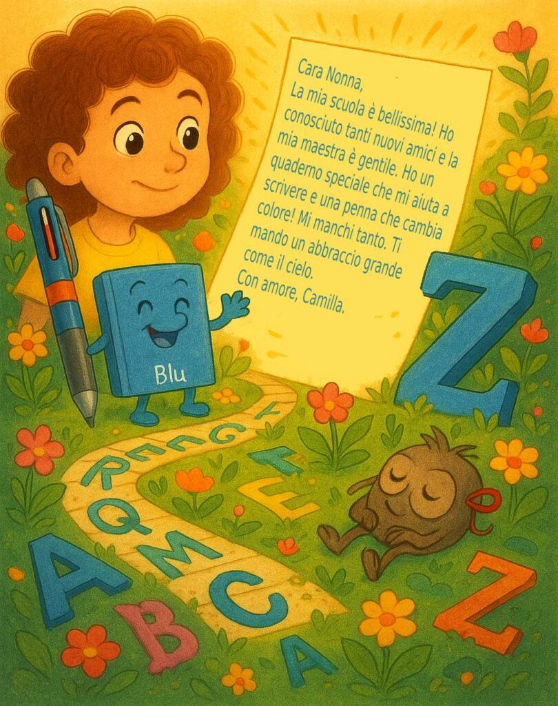 Storie Linea Blu Illustrazione 2