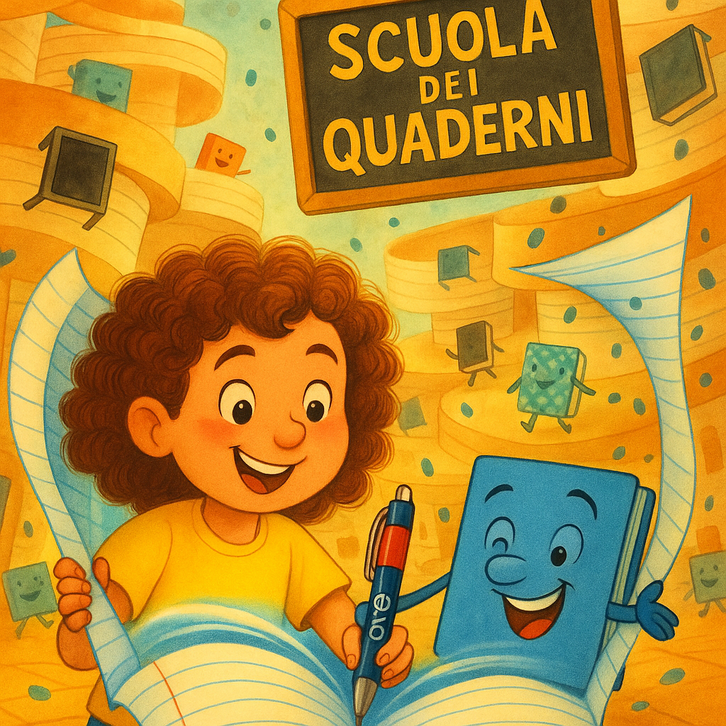 Storie Linea Blu Illustrazione 3