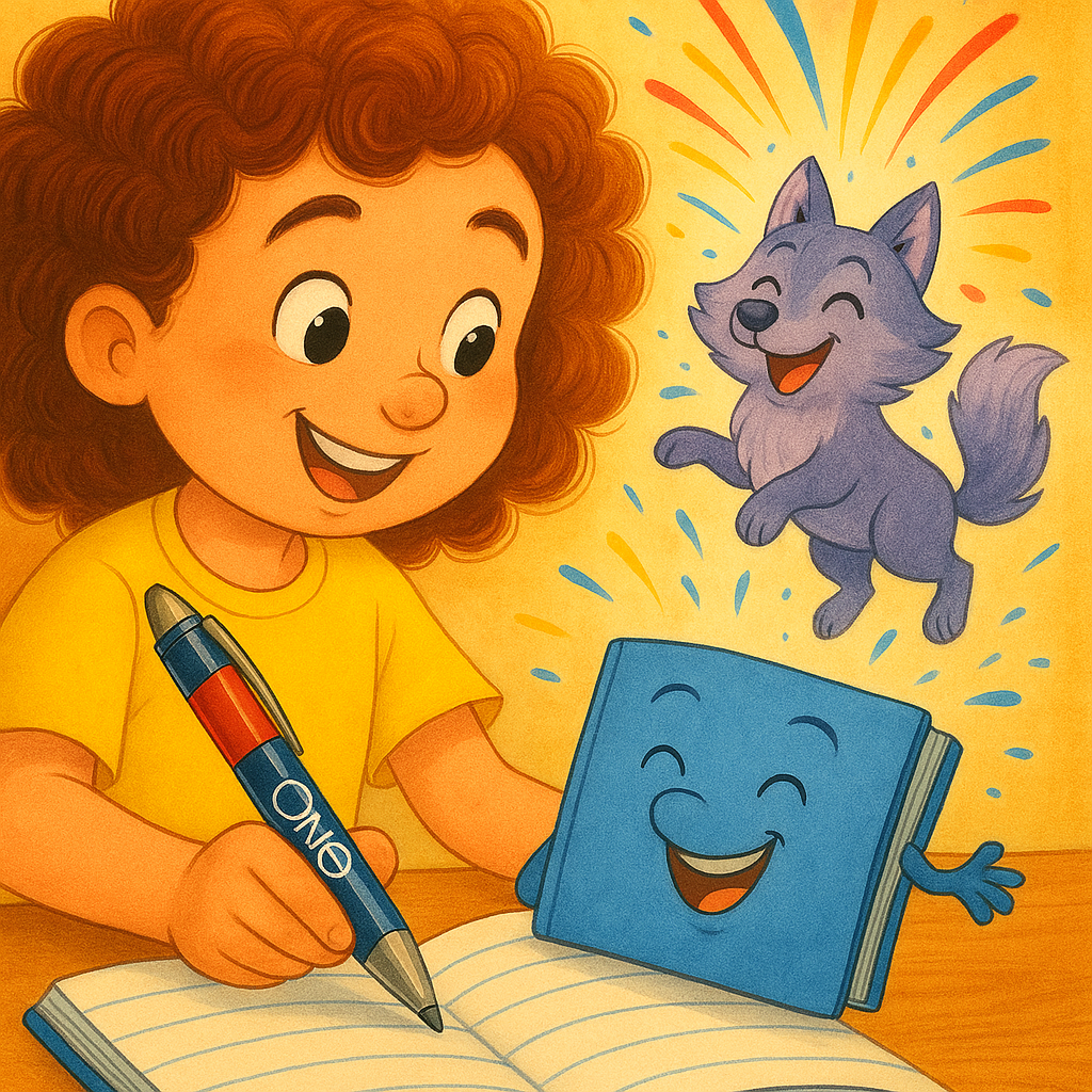 Storie Linea Blu Illustrazione 4